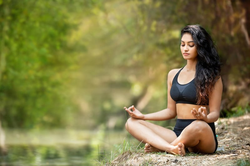 Yoga Meditation at Sunrise